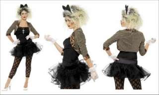 80s Madonna Style Wild Child Fancy Dress Costume 12 14.  
