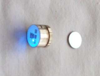 300 pcs Flashing LED Glow Light Blinky Magnet Lapel Pin  