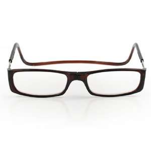   Full Frame Black Brown Magetic Detachable Reading Glasses Reader +1.00