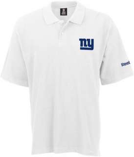 New York Giants Reebok RA Polo Shirt 3XL White NFL  