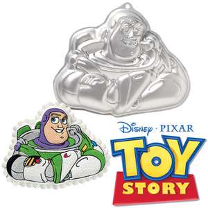   Disney Toy Story Buzz Lightyear Shaped Novelty Birthday Party Cake Pan