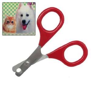    Red Handle Doggie Grooming Nail Clippers Scissors