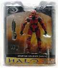 Halo 3 Series 1 Red Spartan Soldier Mark VI Figure