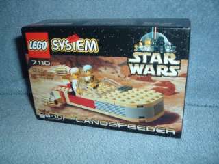 LANDSPEEDER Lego STAR WARS 7110 MISB 1999 Minifig Luke Skywalker Obi 