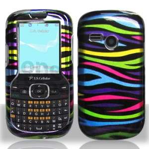 Colorful Zebra Hard Case Phone Cover for US Cellular LG Saber