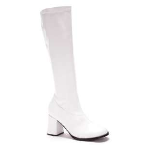  Lets Party By Ellie Shoes Gogo (White) Adult Boots / White 
