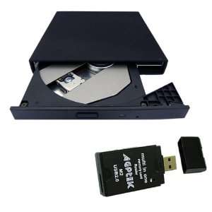 Slim portable External Slim USB 2.0 CD ROM Drive for HP 
