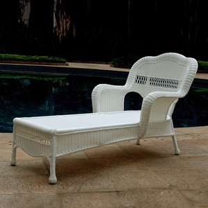   Inc. CDI 001CH WHT Sahara Outdoor Chaise Lounge Patio, Lawn & Garden