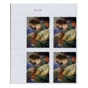 Angel with Lute 4 US Postage 44 cent Stamps Everything 