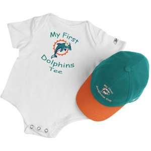  Miami Dolphins Boys Newborn 6 9 mos. My First Cap 