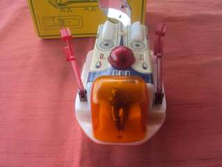   MOON SPACE SHUTTLE TIN TOY BOX from ALFA GREEK TOYS 60s  