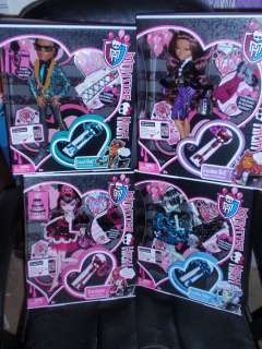 Monster High Dolls SWEET 1600 CLAWDEEN WOLF CLAWD WOLF FRANKIE STEIN 