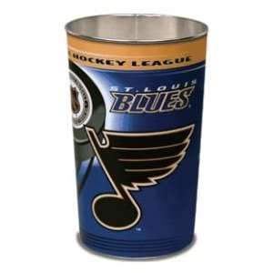  St.Louis Blues NHL 15 Inches Metal Trash Can/Waste Basket 