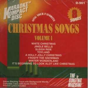   Singing Machine Volume 1 Christmas Songs Karaoke cd 