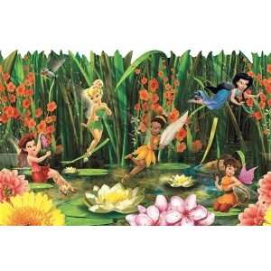 Disney Fairies Flower Garden Wall Border 