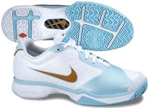 Nike Lunar Speed III Womens Tennis Shoes White Blue  