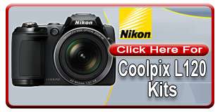 Nikon Coolpix L120 Bronze Digital Camera Kit NEW USA  
