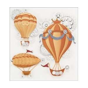   Sticker Flying Machines; 3 Items/Order: Arts, Crafts & Sewing