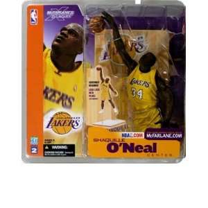   Neal (Los Angeles Lakers) Yellow Jersey Action Figure Toys & Games