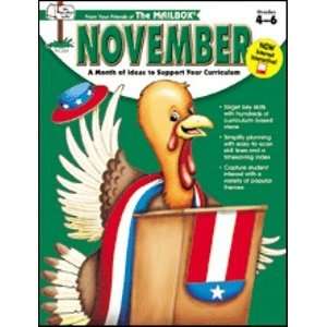   November Monthly Idea Book Internet Interactive Gr 4 6 Toys & Games