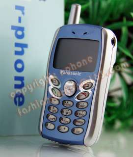 Panasonic GD55 Mobile Cell Cellular Phone GSM Triband Unlocked, Blue 
