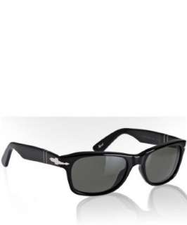 Persol black plastic polarized sunglasses  