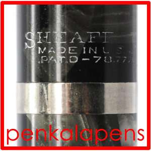 SHEAFFERS silver and black marbled pencil 1,18 mm leads  