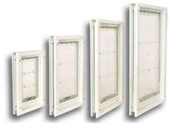 Endura Flap Door Mount Pet Doors are Available in Four Sizes
