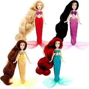  Disney Princess Exclusive Mini Princess Mermaid Doll Set 