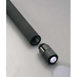 Police Security Expandable Baton LED L.E.D. Light Flashlight End Cap 