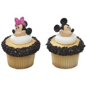 Mickey Mouse Only Cupcake Rings / 24 pcs Grocery & Gourmet Food
