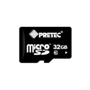  Pretec 32GB Class 10 microSD Card w/ Adapter Electronics
