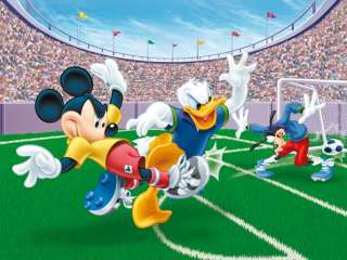 Ravensburger 300 Piece Disney Jigsaw puzzles Mickeys soccer game 
