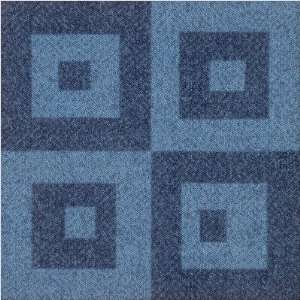  Legato Fuse Block Carpet Tile in Bimini Blue