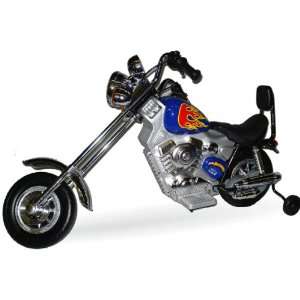  Mini Chopper Motorcycle with Extended Fork 6V Ride On 