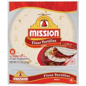 Mission 8 Inch Small Flour Tortillas, 8 ct, 10.4 oz  Fresh