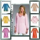 McCalls Womens PLUS SIZE tunic top PATTERN Easy 26W 32W items in Sew n 