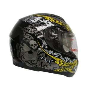   Dual Visor Full Face Motorcycle Street Sport Bike Helmet DOT (X Large