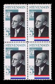 Tribute to Adlai Stevenson on U.S. Postage Stamps  