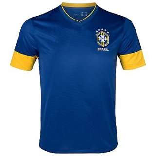   Brazil Away 12/14 Jersey + Short Soccer Uniform   
