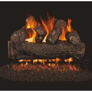   Gas Log Sets with Burner Natural Gas 18 Manual Safety Pilot Home