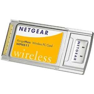  NETGEAR WPN511 RangeMax Wireless PCMCIA PC Card 802.11G 