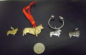   Welsh Corgi Collection Christmas Ornament, Key Chain, Zipper Pull, Dog