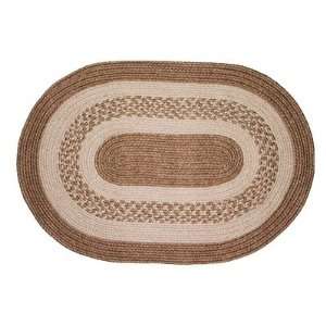   Racetrack Braided Oval Rug Size Runner 26 x 9
