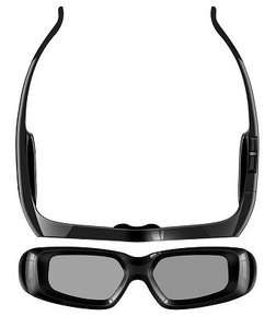 Rechargeable Battery Infrared Active Shutter Glasses Panasonic Color 