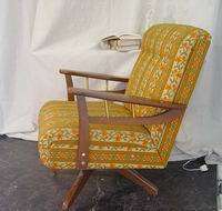Mid Century Modern Rocking Easy Lounge Arm Chair  