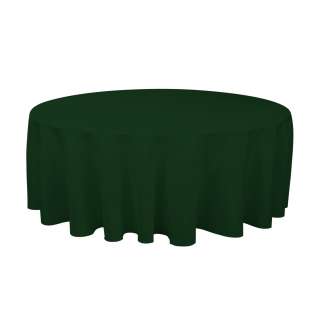 132 in. Round Polyester Tablecloth  