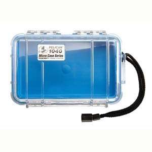  Pelican Model 1040 Waterproof Case 1040 Micro Case Blue 