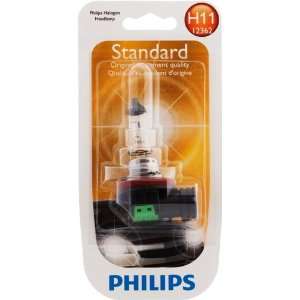  Philips H11 Standard Headlight Bulb, Pack of 1 Automotive