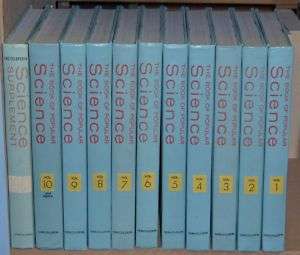 The Book of Popular Science Series by Grolier SET o 11v  